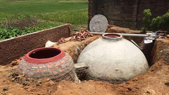 hầm biogas composite trong chăn nuôi