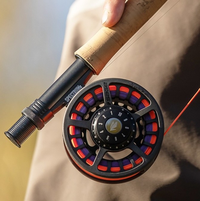 Sage Spectrum C Fly Fishing Reel with Rio Backing review