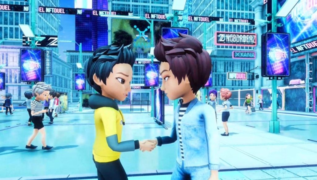 Blog - Virtual Handshake in the Metaverse