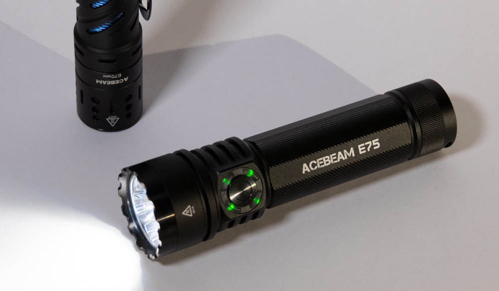 Acebeam E75 High-Performance Flashlight