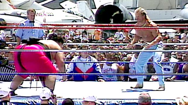 Remember When…The Lex Luger Took on Yokozuna on USS Intrepid | Ring the  Damn Bell