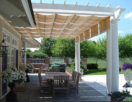 retractable awning image