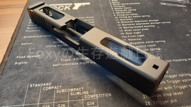 WE Glock 滑套噴漆