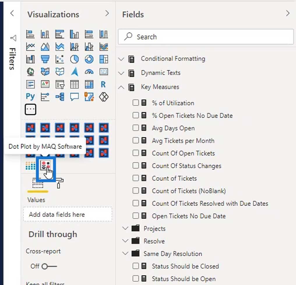 Dot Plot Graphs In Power BI