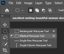Select the Marquee Tool 