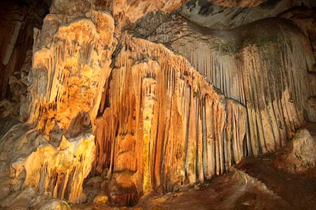 magnificent formations found in the Cango Caves, Oudtshoorn, South Africa