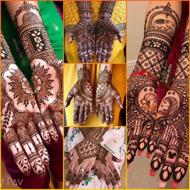 Quick Bridal Easy Full Hand Mehndi Designs 2020 Images | Be Cool