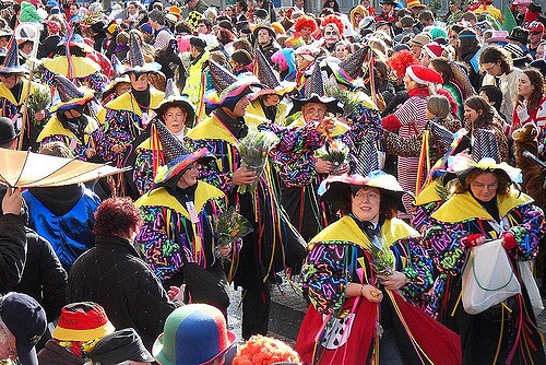parade au carnaval de Cologne
