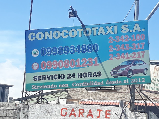 Taxi Conocoto S.A - Servicio de taxis