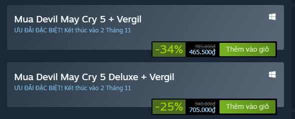 Devil May Cry 5 - Tuyệt đỉnh game hành động đang giảm giá siêu rẻ 4567