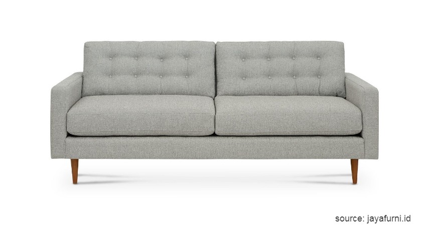 Sofa Berwarna Soft - 15 Ide Sofa Ruang Tamu Sempit yang Harganya Gak Bikin Mengernyit