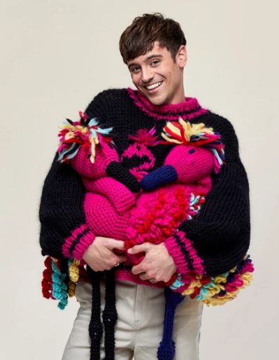 Tom Daley launches kits for knitting beginners
