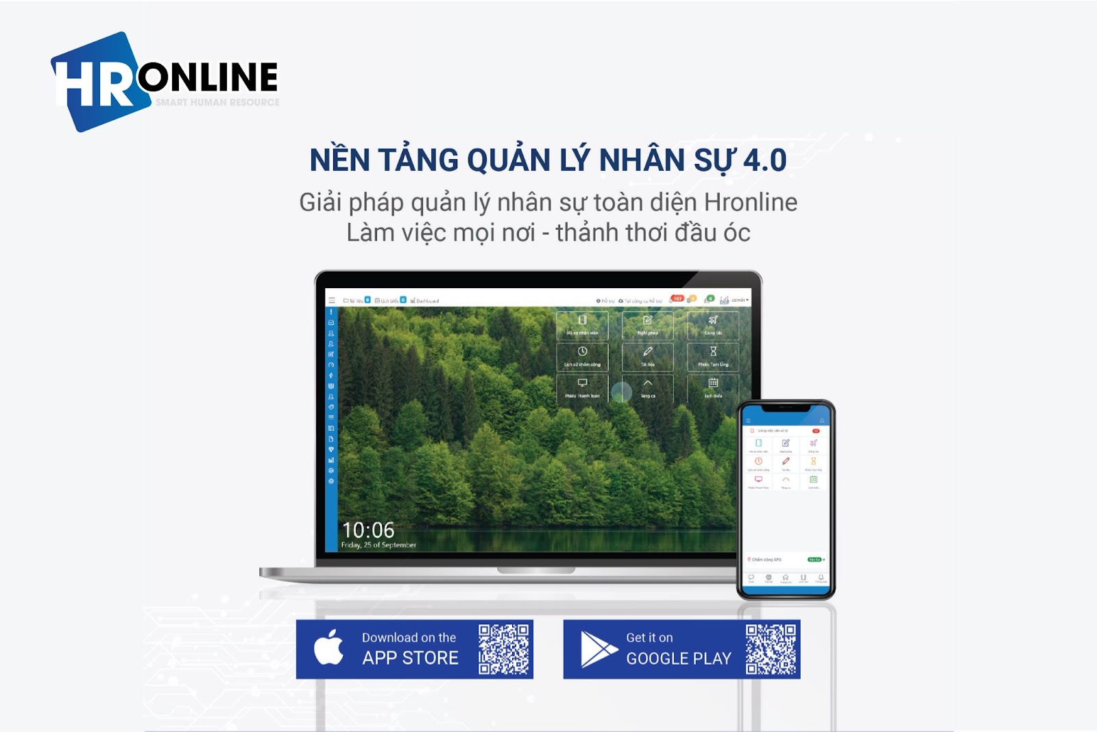 Nền tảng quản lý nhân sự 4.0