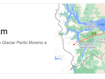 Mapa glaciar perito moreno donde queda 204033