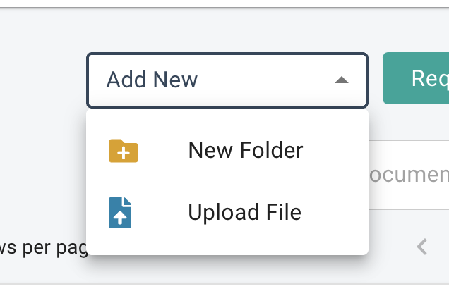 Upload documents or images without a task
