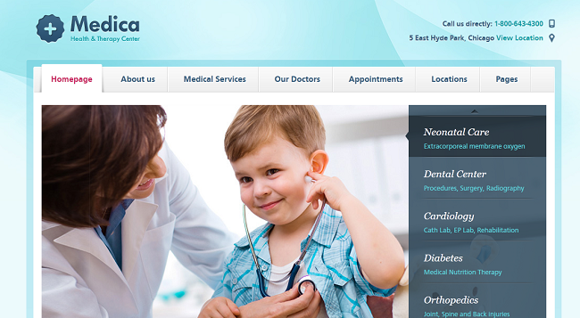 Tema WordPress Medica