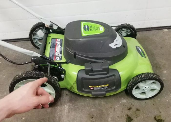 Greenworks Mower Starts Then Stops