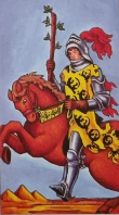 Knight of Wands - story telling with the cards