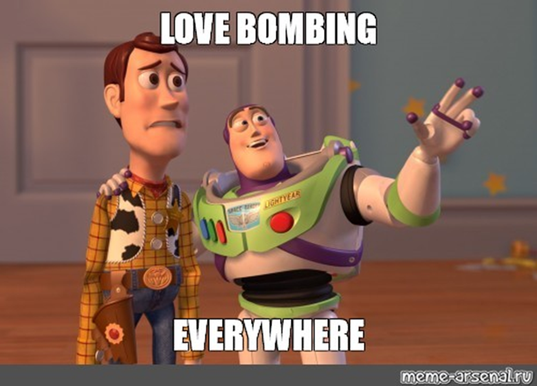apa itu love bombing?