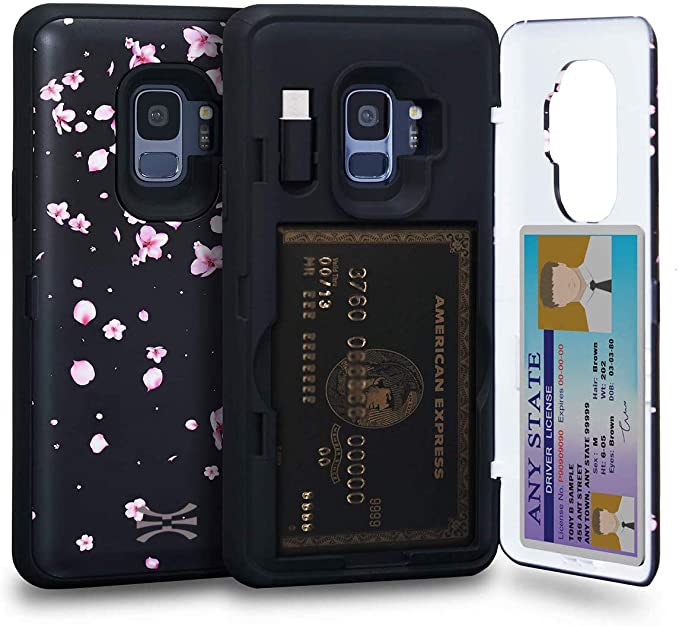 TORU [CX PRO] wallet cover with sakura flowers