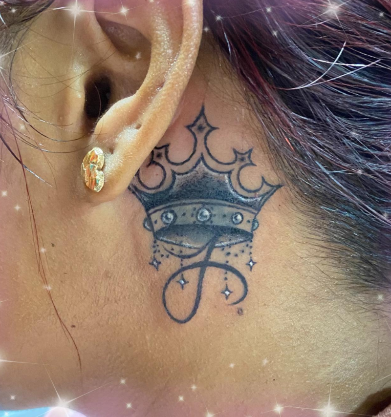 The ear tattoo