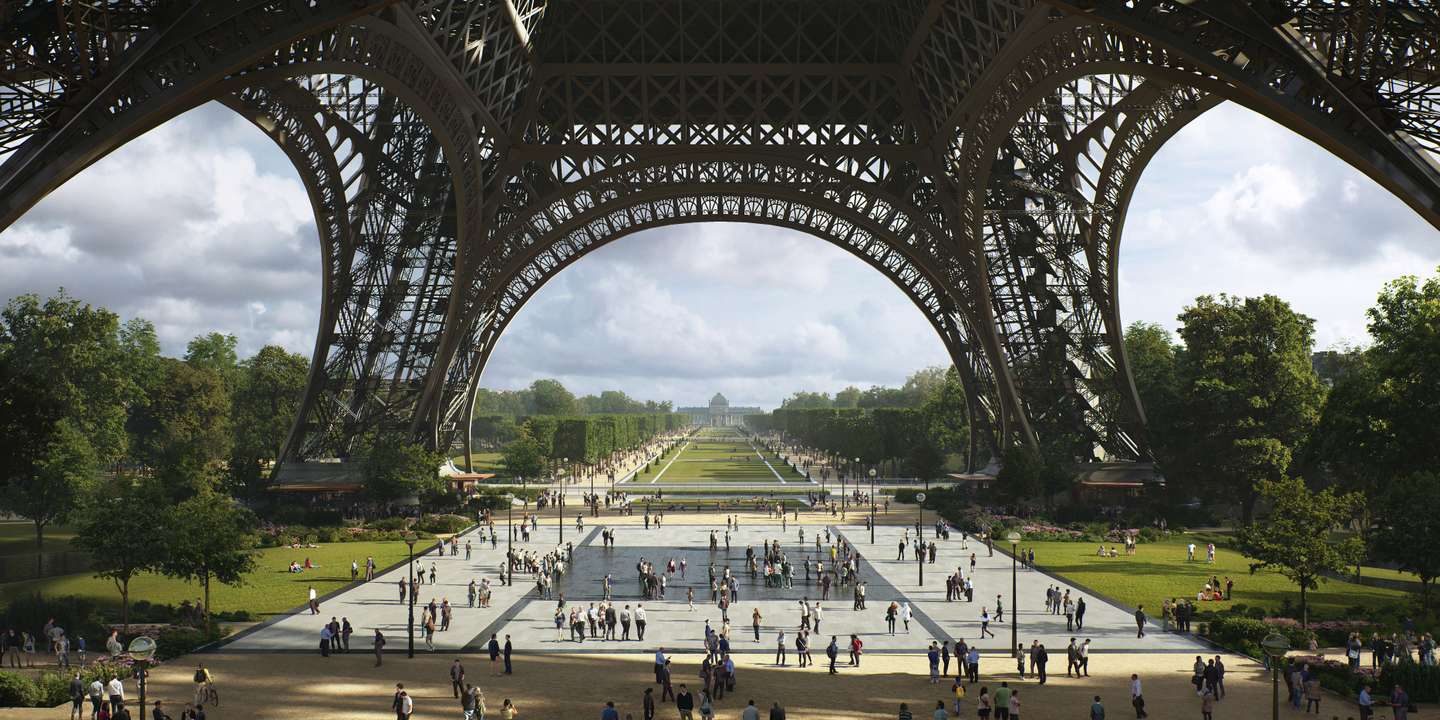 Plan One Site Champ Tour Eiffel