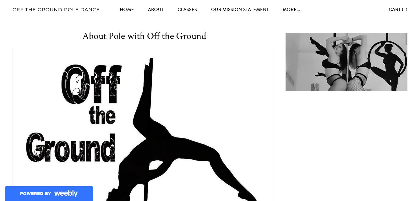 Off the Ground Pole Dance