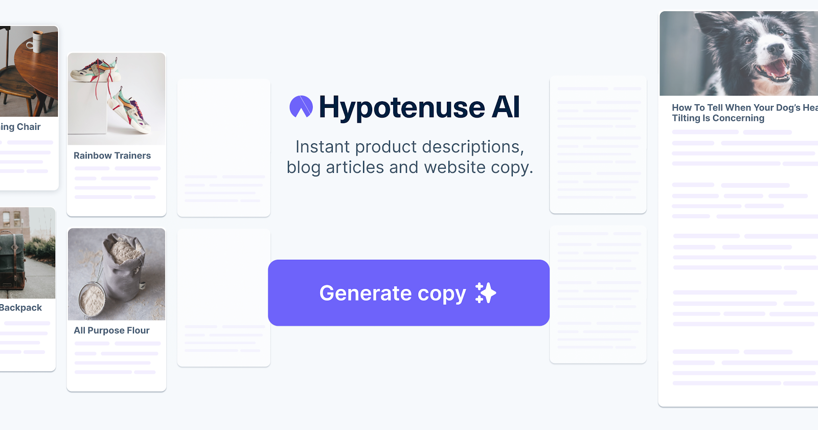 Hypotenuse AI: AI Writing Assistant and Text Generator