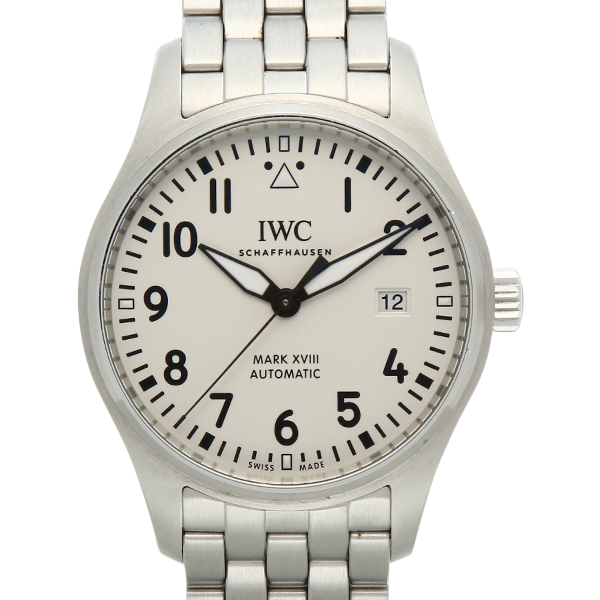 IWC マーク18  パイロット　白文字盤　ビジネス、プライベート兼用可