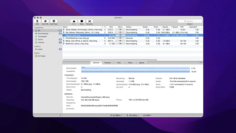 torrent clients for Mac