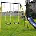 Outdoor Swing And Slide