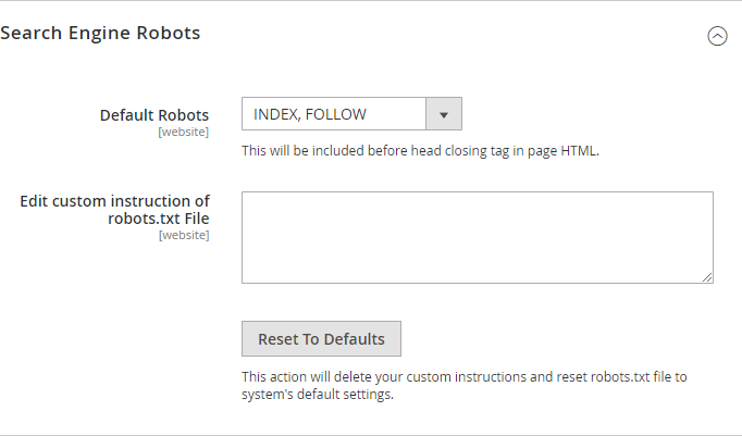 How to configure Robots.txt files
