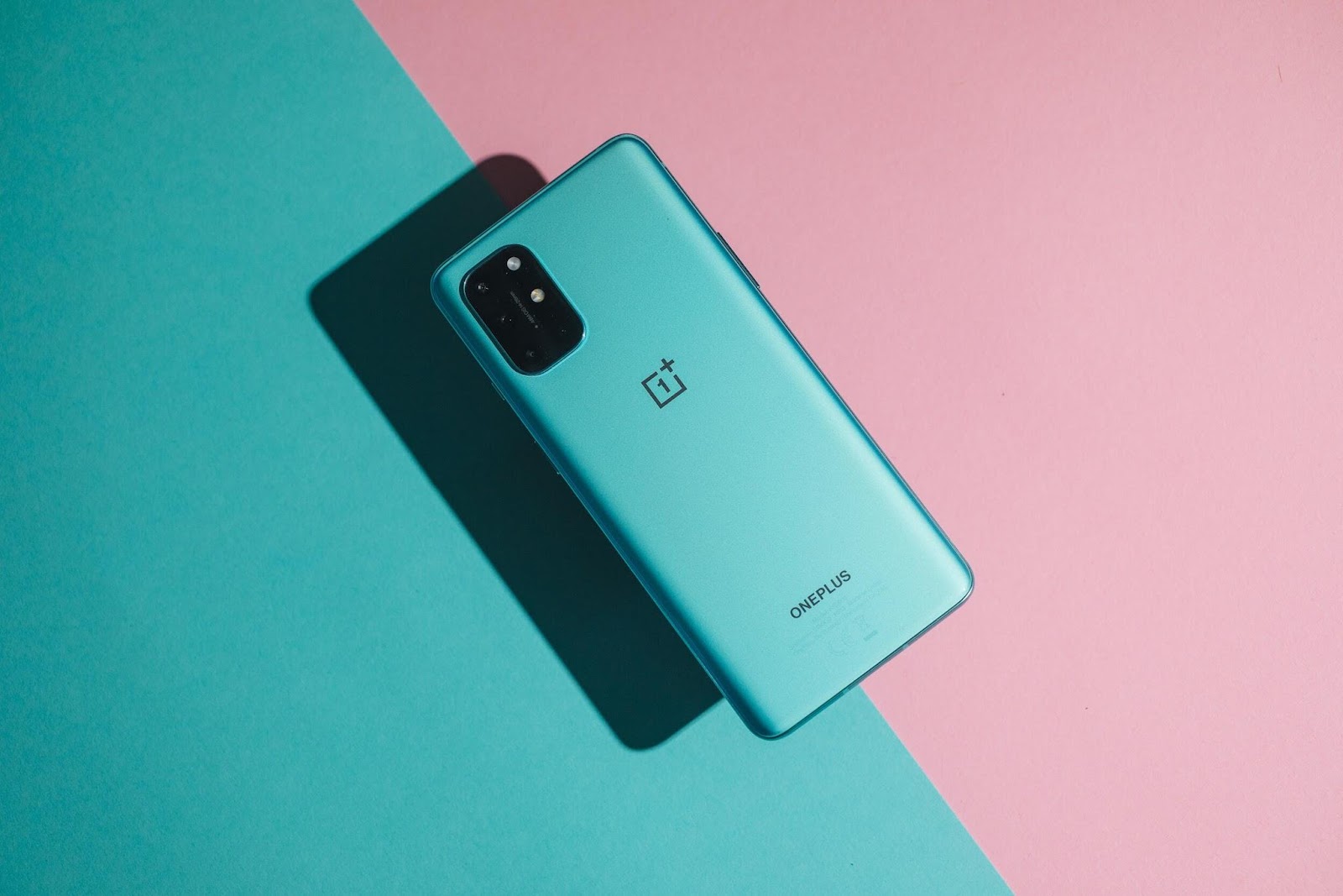 This image shows the OnePlus 8T+ 5G.