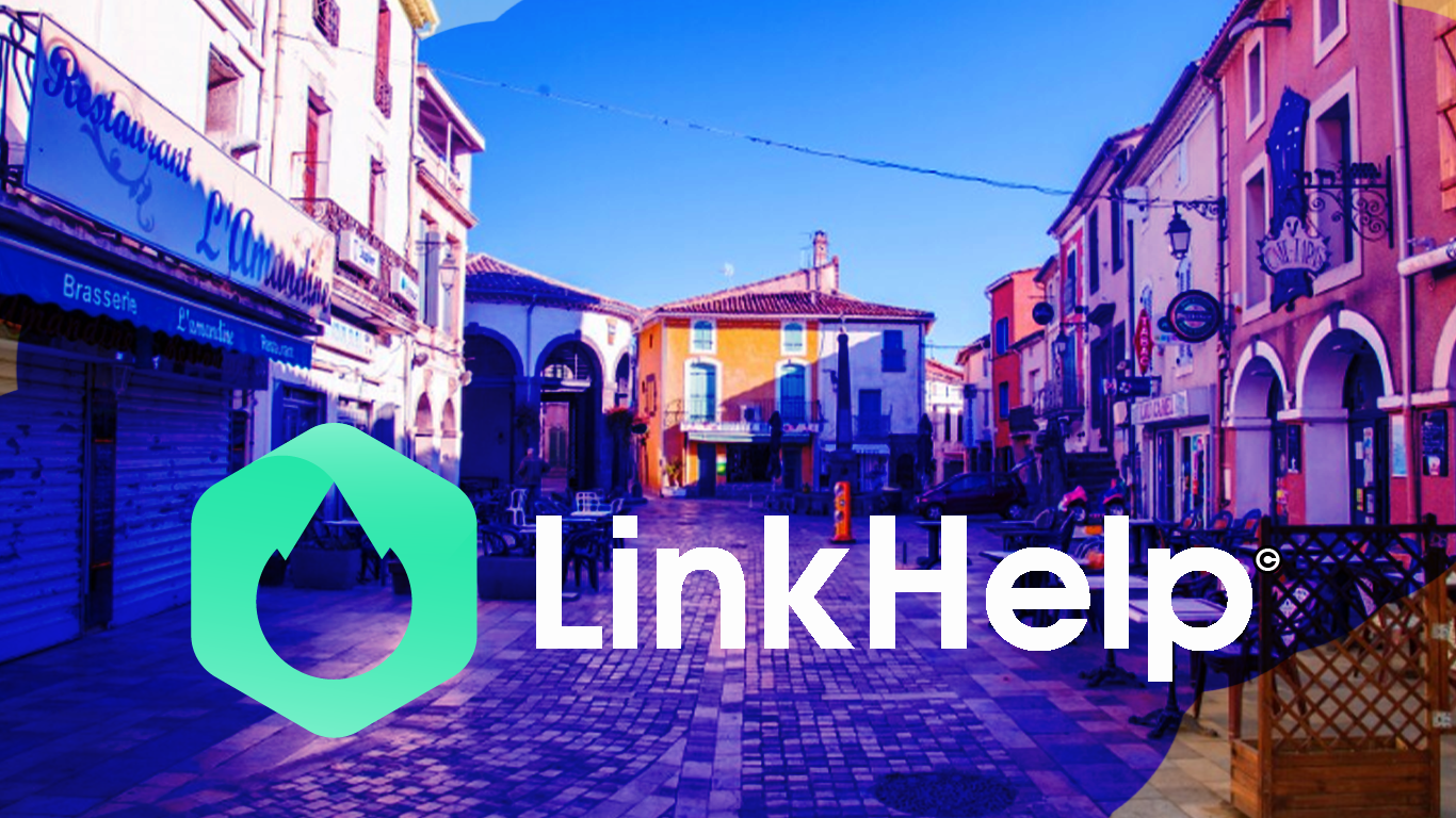 le logo du logiciel d'automatisation LinkHelp
