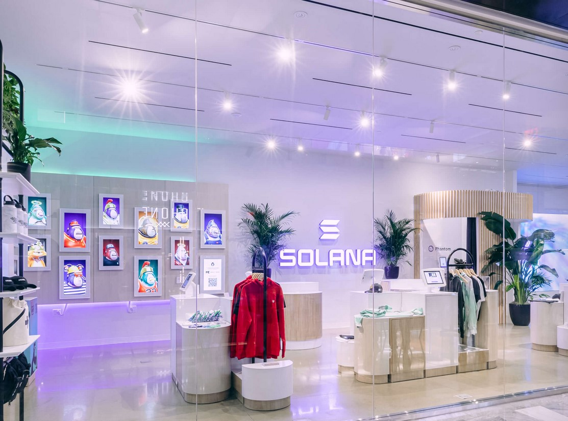 Solana Space’s first store is located in New York. Source: Solana Spaces