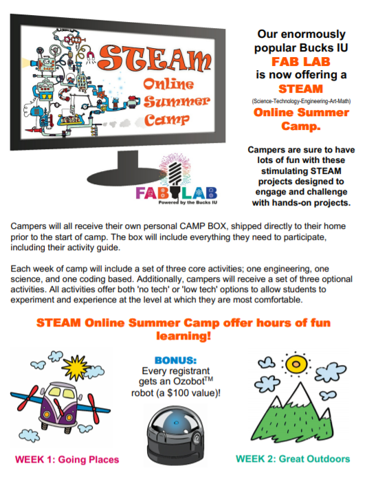 FAB LAB Summer Camp