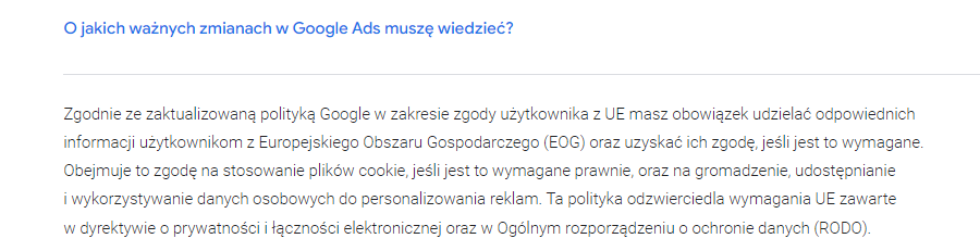 Baner Cookie RODO - co się zmienia?