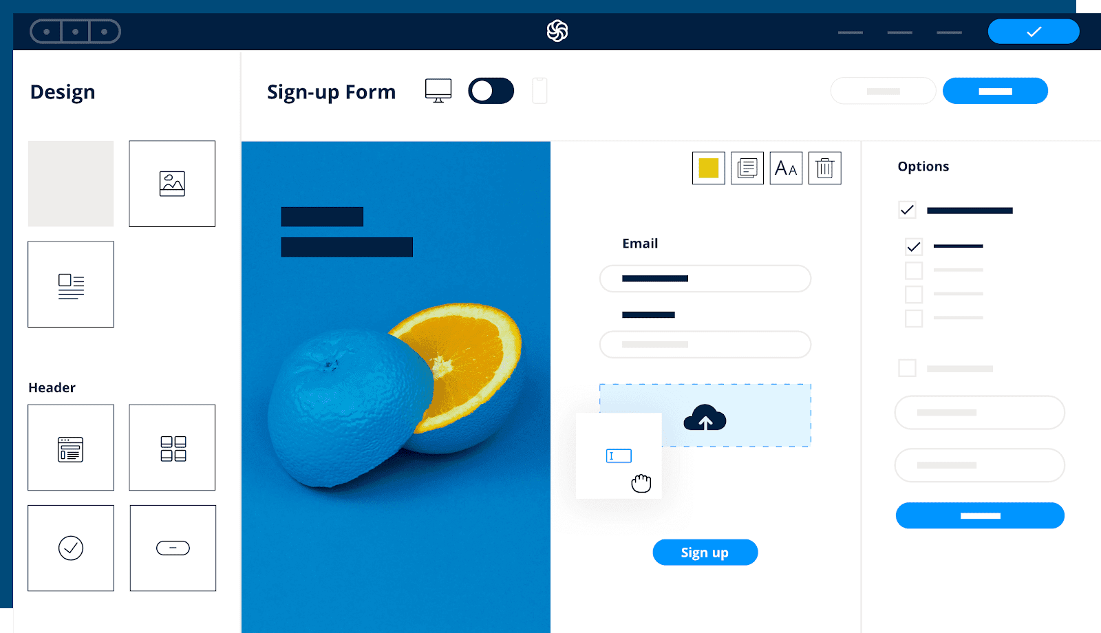 Signup Forms - Sendinblue