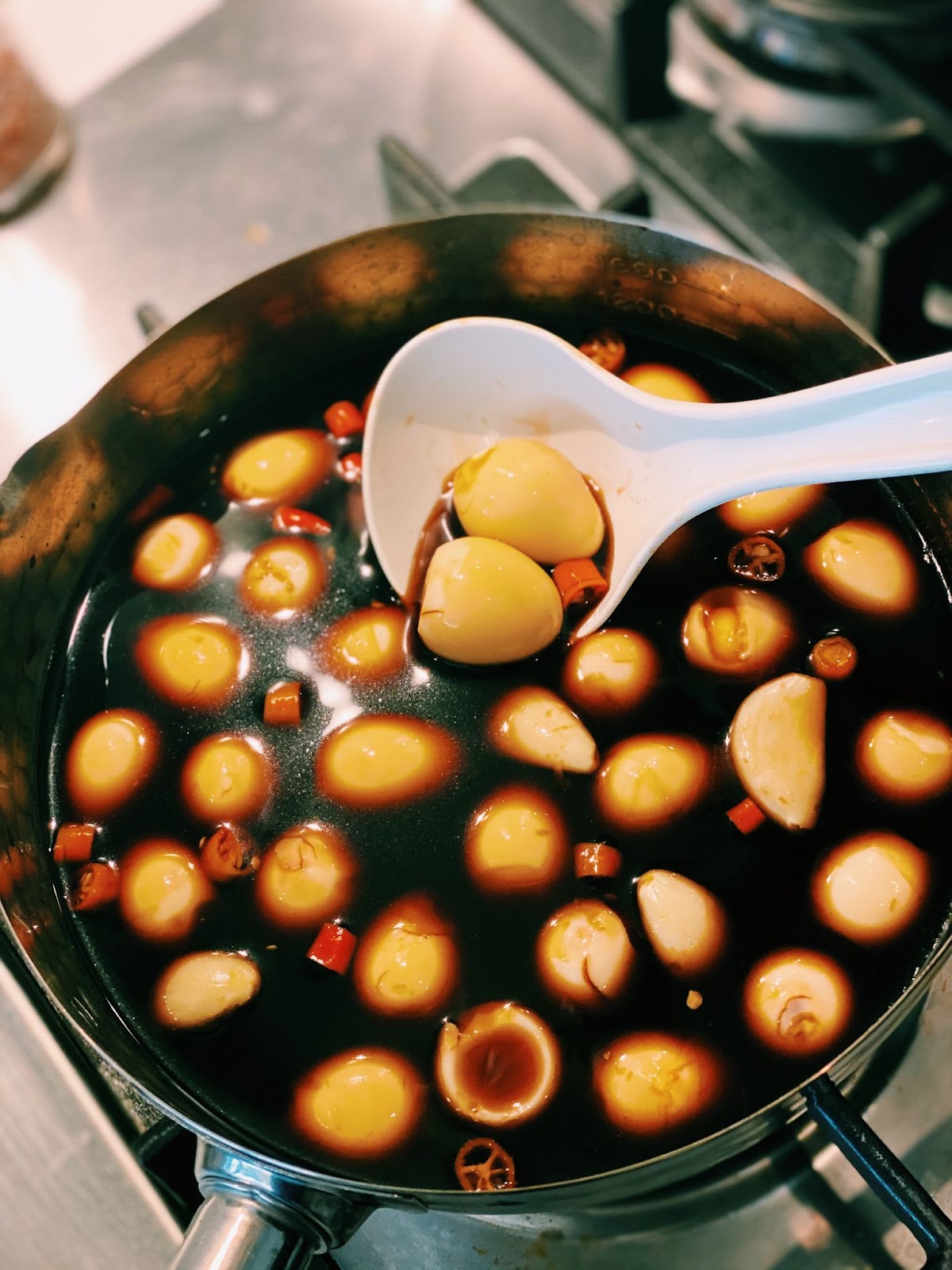 Korean Braised Quail Eggs - Easy & Addicting! - Tiffy Cooks