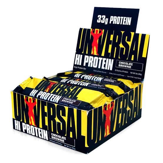 1. Universal Nutrition Hi Protein Bar 