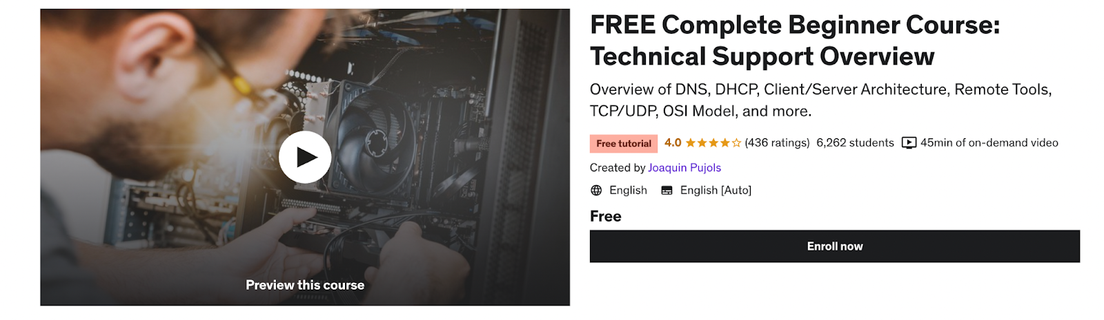 Complete Beginner Course: Technical Support Overview