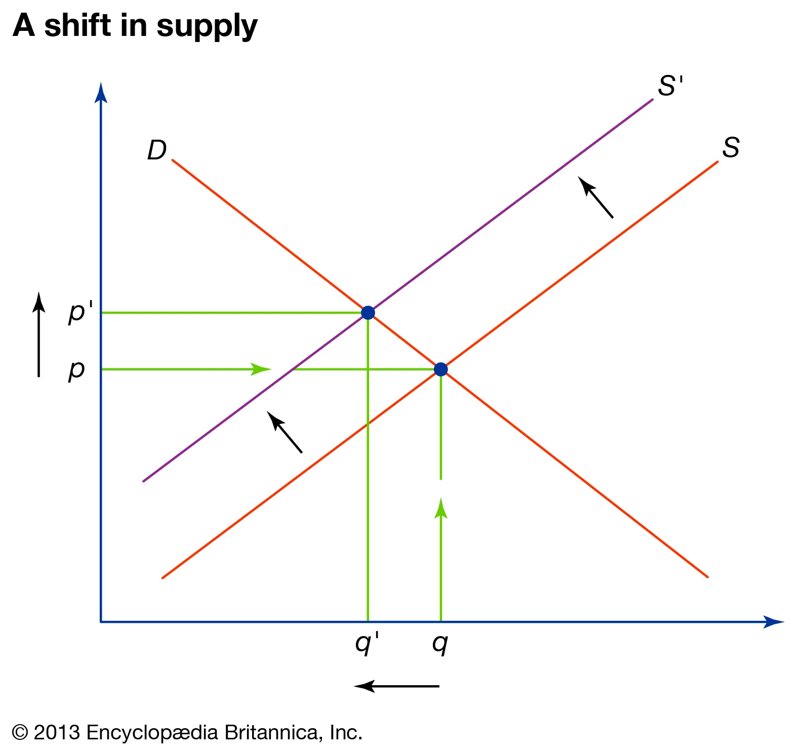  the supply and demand curves