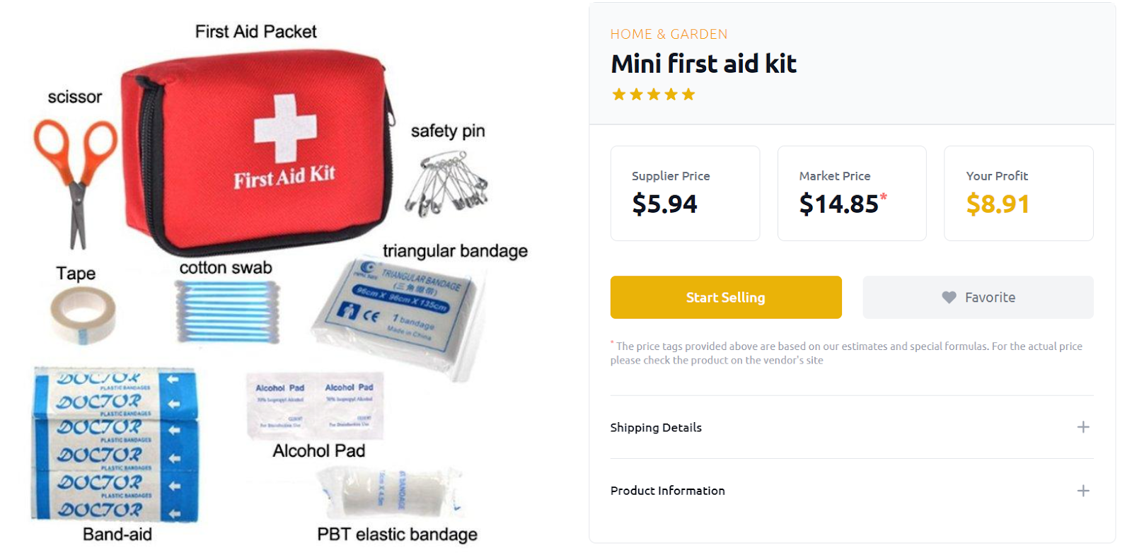 sell First Aid Kit