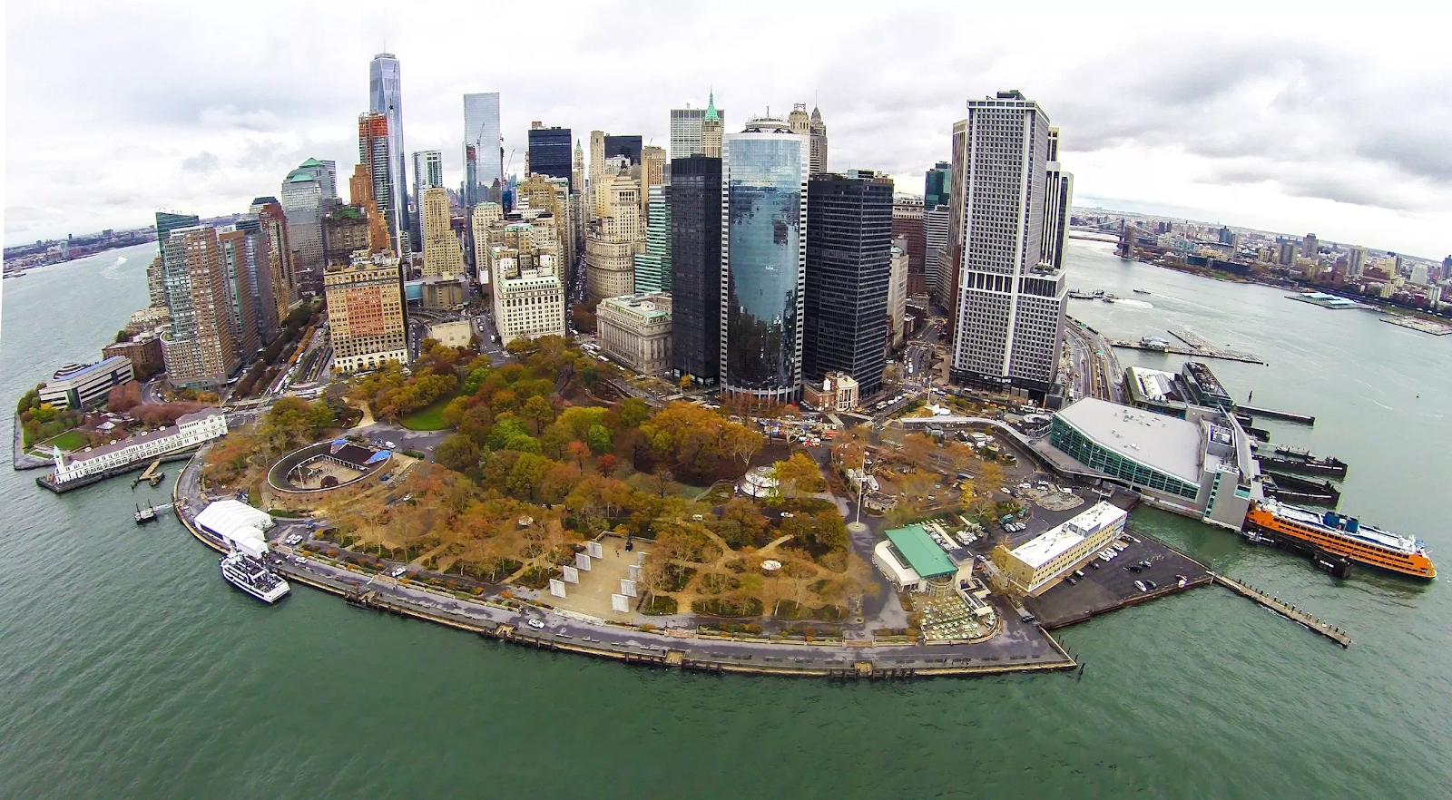 battery park city new york with pets