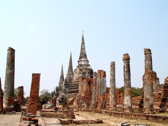 Ayutthaya in Thailand, the former capital of the country