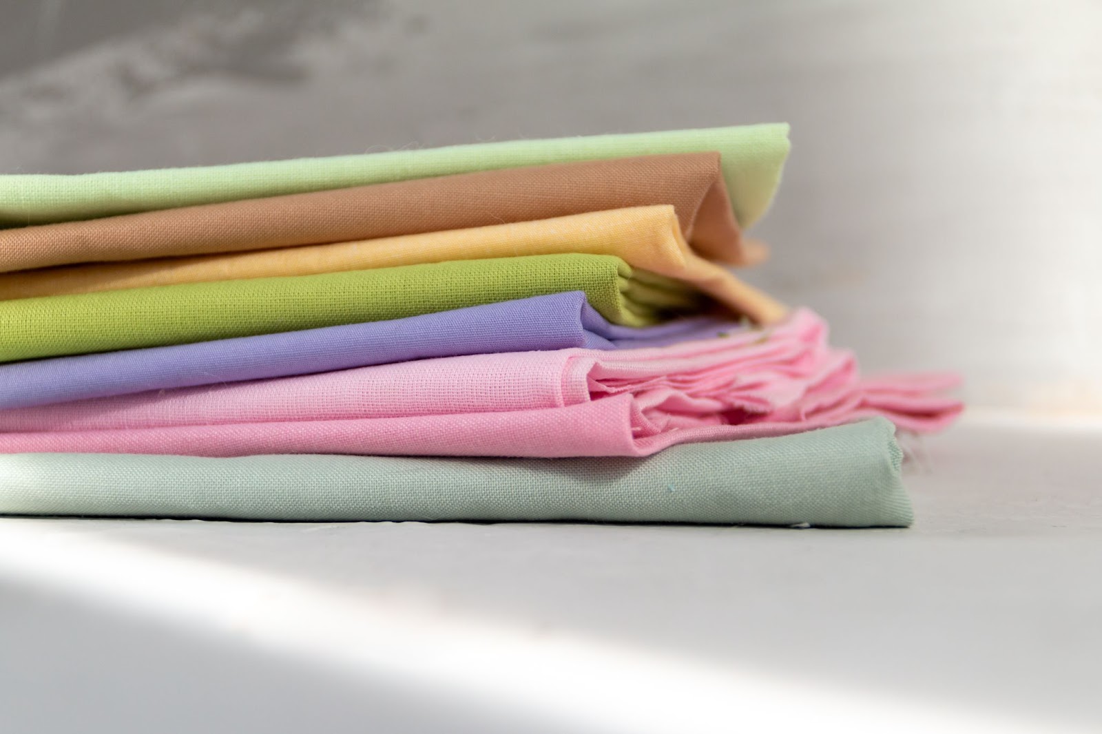 kolorowe tkaniny bawełniane