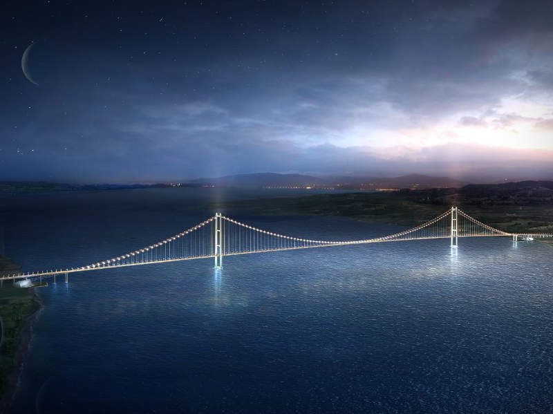 1915 Çanakkale Bridge: World's Longest Suspension Bridge