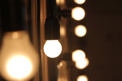 Light, Bulb, Hanging, Lighting