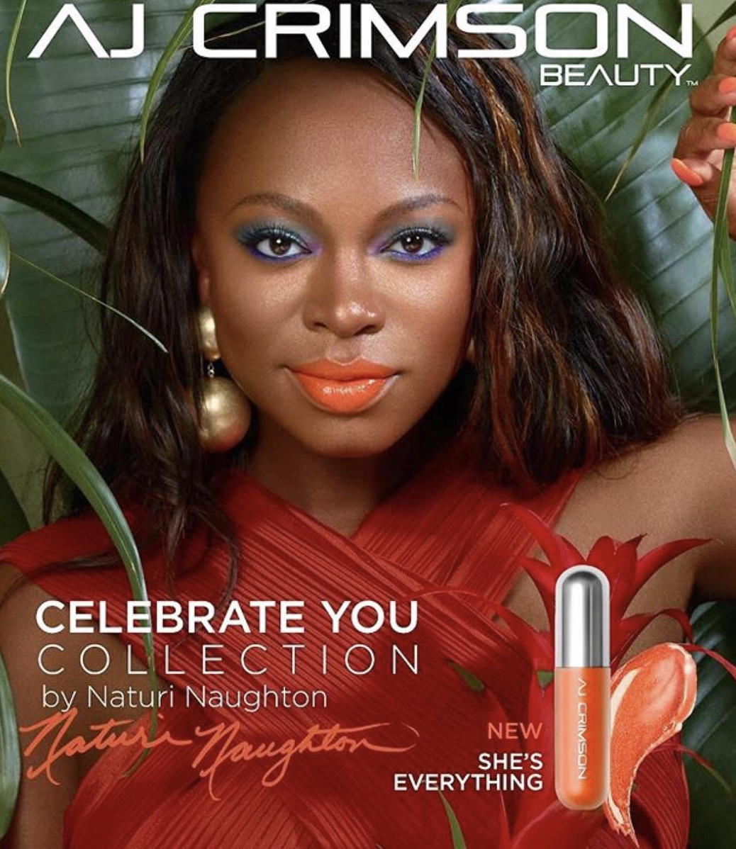 AJ Crimson Beauty Ad Example