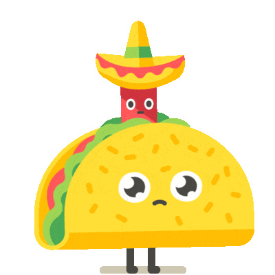 Gourmets lunatiques des amis de Taco